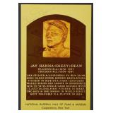 DIZZY DEAN Signed Baseball Hall of Fame Card