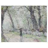 HENRY HOBART NICHOLS, Painting, Oil on Board