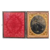 Tintype of Naval Officer or Ship Captain