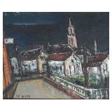 SOL WILSON, O/C Cathedral at Night