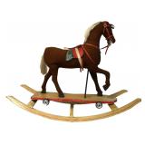 Antique Rocking Horse, Hand Made