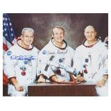 Apollo Soyuz Mission Astronaut Signed Photograph