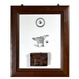 Deere & Mansur Advertising Print Block