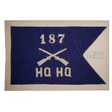 RAKKASANS 187th Airborne Regiment Guidon