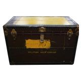 Vintage 101st Airborne Foot Locker Trunk