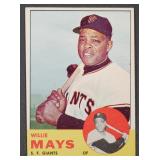 1963 WILLIE MAYS Topps #300 Baseball Card