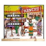 Williams Ranchero Pinball Machine Display Glass