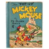 1934 Pop-Up MICKEY MOUSE Picture Book