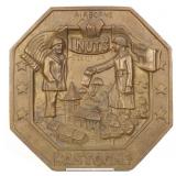 101st Airborne "NUTS" Brass WWII Era Plaque
