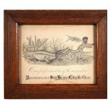 BLACK AMERICANA Calligraphy Sign