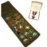Vintage BSA EAGLE SCOUT Medal and Sash