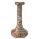 NILOAK 10" Candlestick Holder Art Pottery