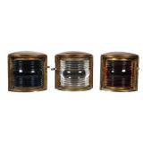 PERKO MARINE LANTERNS (3) Antique