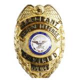 Department of Defense Police Badge, Retired