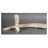 Pacific Northwest Indian Carved Walrus Items