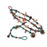 Alaskan Inuit Turquoise and Stone Bead Bracelets