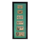 FRACTIONAL CURRENCY Framed Collection