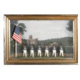 Old Diorama WEST POINT Cadet Toy Soldiers