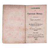 1819 Chapbook: Catechism of Universal History