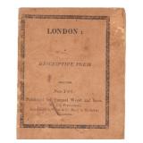 1820 Chapbook: London, A Descriptive Poem