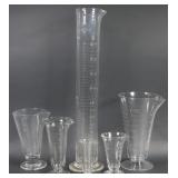 Antique Etched Laboratory Glass (6)