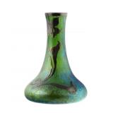 LOETZ Silver Overlay Cabinet Vase