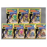 (7) Dick Tracy MOC Action Figures 1990