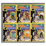 (6) Dick Tracy MOC Action Figures 1990