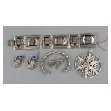 (5) Sterling Jewelry Lot