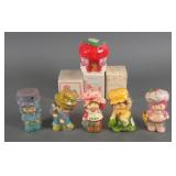 (9) Vintage Strawberry Shortcake Candles