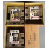 (4) Cases Star Wars Funko Pops