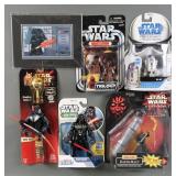 Grouping of 6 Star Wars Items