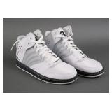 NIKE JORDAN FLIGHT 4 PREM WHITE BLACK 9.5