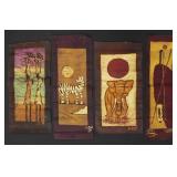 Vintage African Batik Textile Group