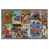 (10) Marvel Fantastic Four Comic Books