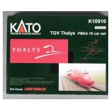 Kato TGV Thalys PBKA 10 Car Set K10910 N Scale