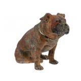 German Bulldog Spelter Figure