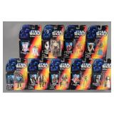 (9) MOC Star Wars POTF Action Figures 1990s