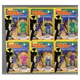 (6) Dick Tracy MOC Action Figures 1990