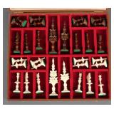 German Selenus Mid 20th Century Chess Set