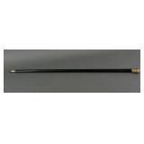 Engraved Gold Filled Cane Dated 1881