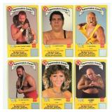 (6) 1987 Circle K WWF Supermatch Cards
