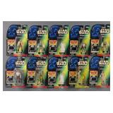 (10) Kenner Star Wars POTF Action Figures 1990s