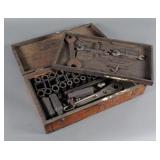 Antique Socket & Ratchet Set