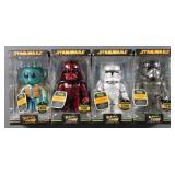 (4) Star Wars Hikari Vinyl Figures