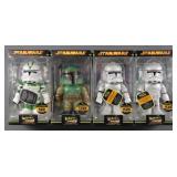 (4) Star Wars Hikari Funko Premium Vinyl Figures