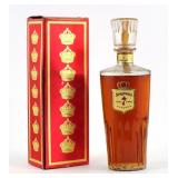 Seagram's 7 Crown Decanter w/ Stopper & Box