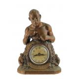 United Joe Louis Figural Clock