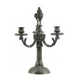 Christofle Bronze Gilt Candelabra