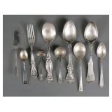 (10) Sterling Coin Silver Group